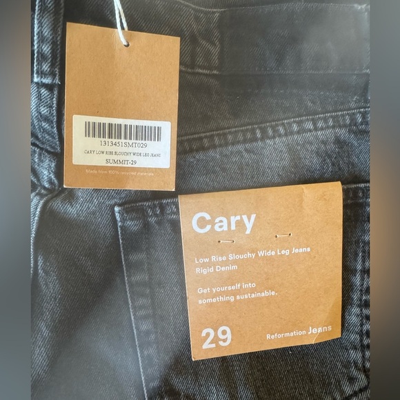 Cary Low Rise Slouchy Wide Leg Jeans NWT - Picture 3 of 3